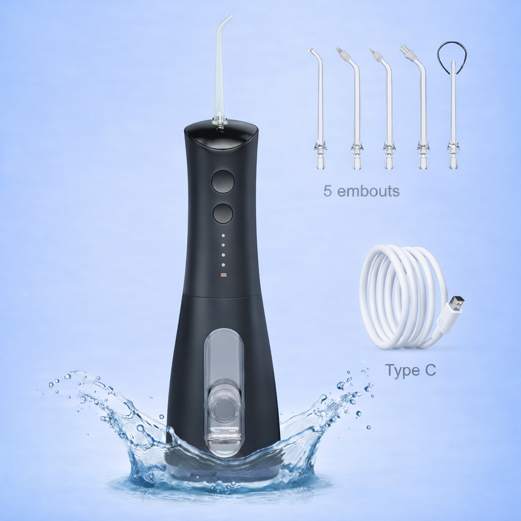 HYDROPULSEUR JET DENTAIRE PORTABLE 2.0